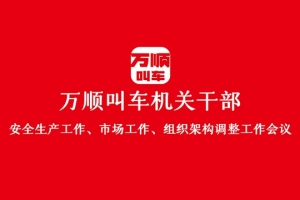 “萬順叫車機關(guān)干部安全生產(chǎn)工作、市場工作、組織架構(gòu)調(diào)整工作會議”圓滿結(jié)束